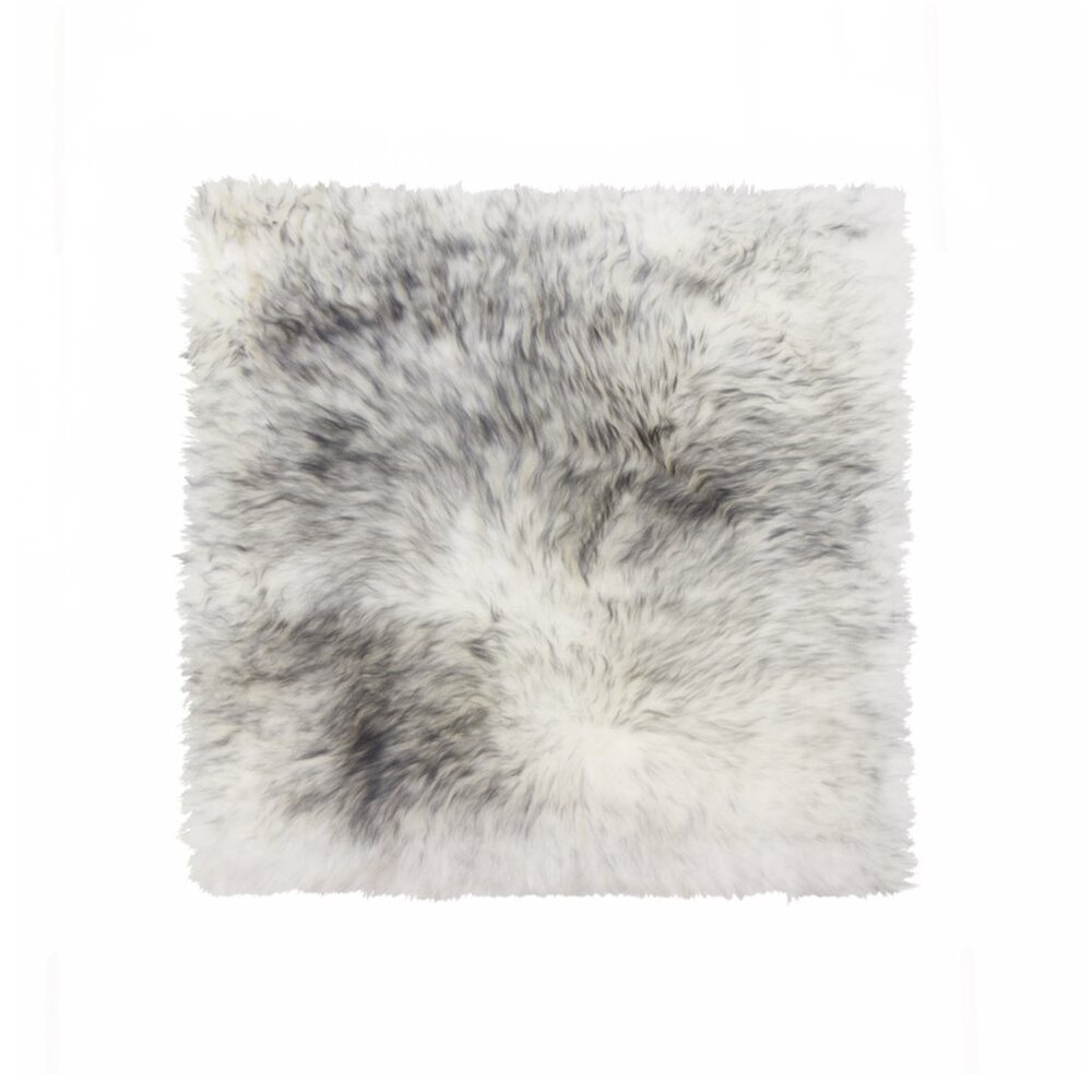 Natural Home Decor New Zealand Sheepskin Chair Pad | 1-Piece | Gradient grey